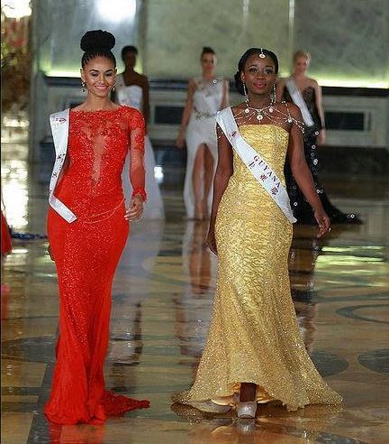 Roommates Miss Jamaica, and Miss Guyana 2015, both made it to the 10 Ten