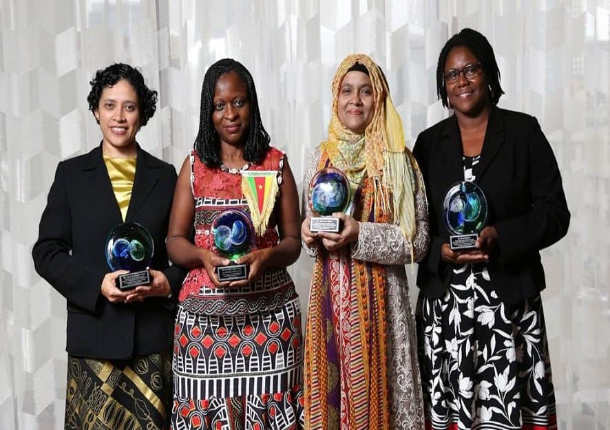 Cameroonian and Guyanese win prestigious prize for women scientists