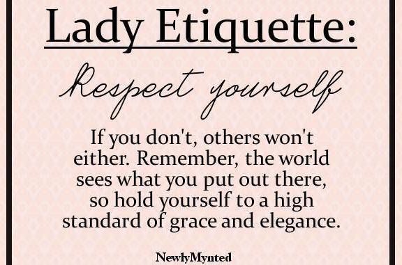 Lady Etiquette