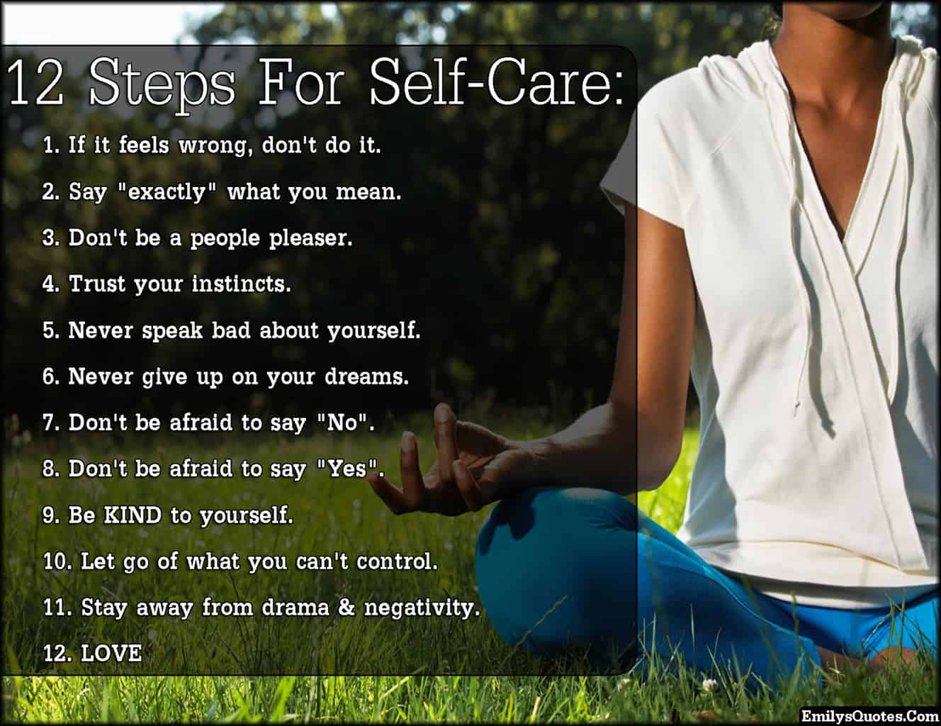 It's Wellness Wednesday! Take care of yourself because no one else will