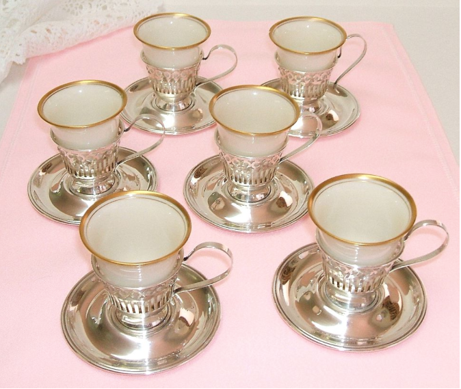 Demitasse is a small cup used to serve coffee or espresso