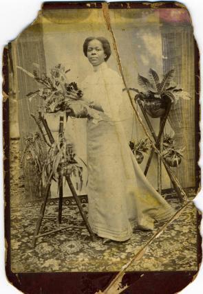Amy's mother Caroline Barbour-James, in British Guiana - circa 1890s