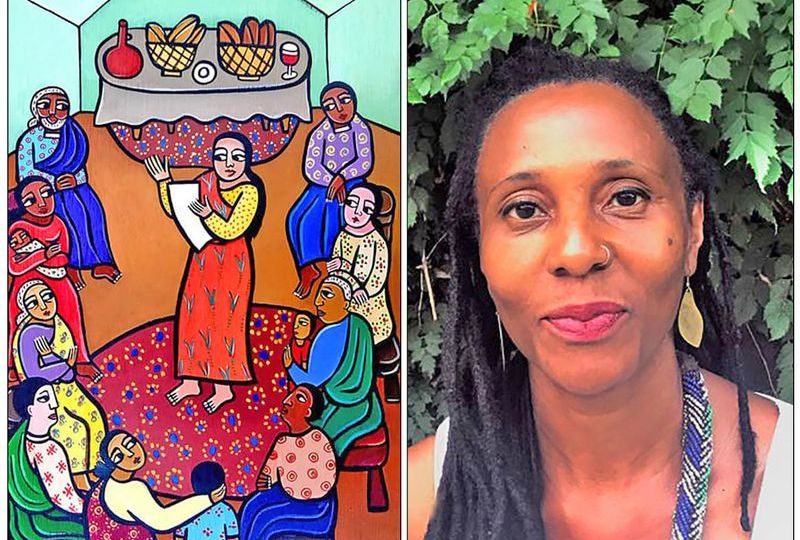 CARIBBEAT: Bronx artist predicts a year of brightly colored Biblical paintings